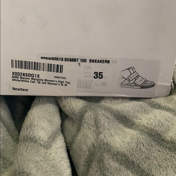 NIB Maison Margiela High Top Sneakers - Picture 2 of 6